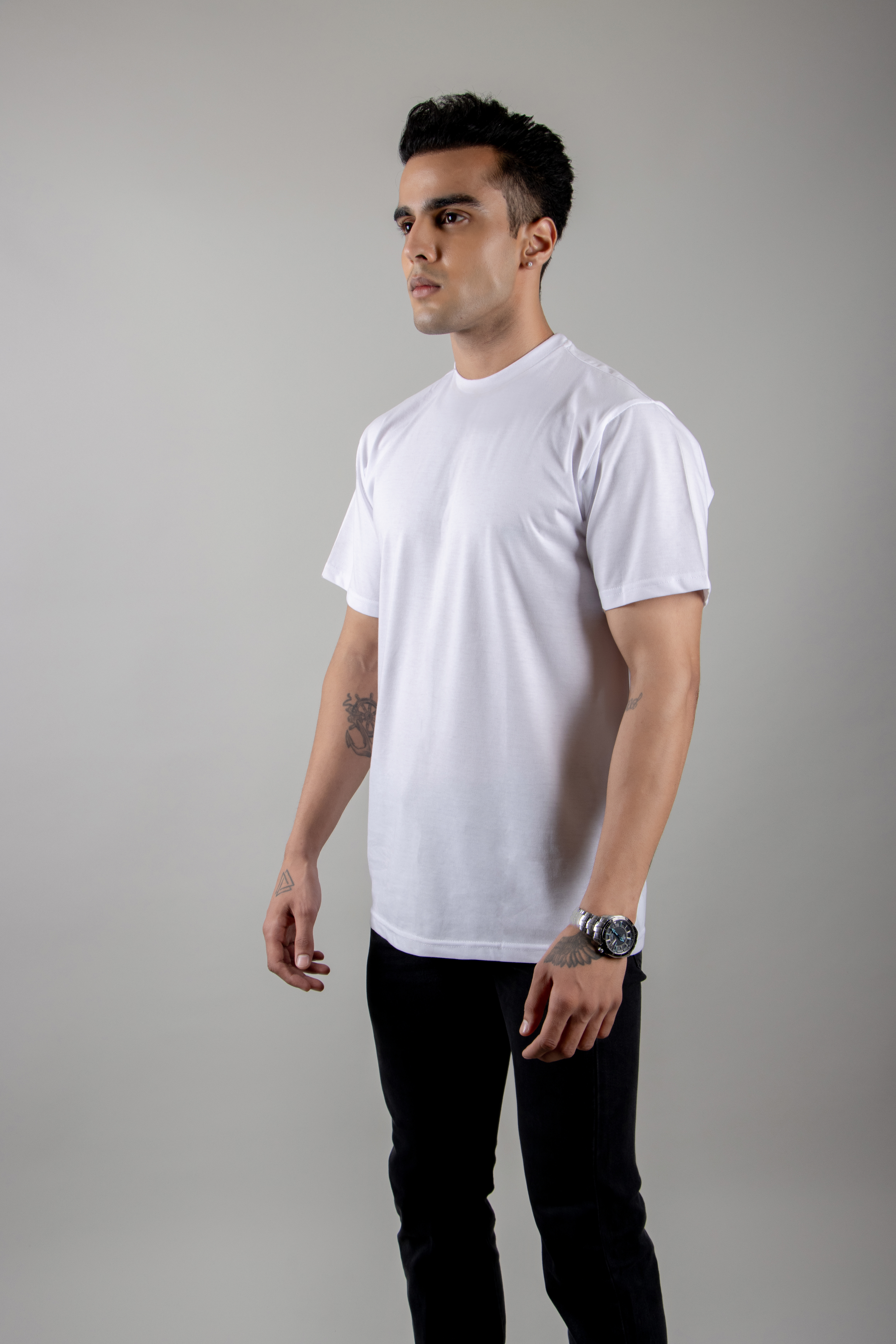 Crew Neck T-Shirt (Combo of 3)
