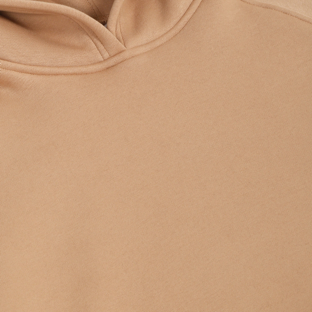 Oversized Raglan Hoodie - Brown