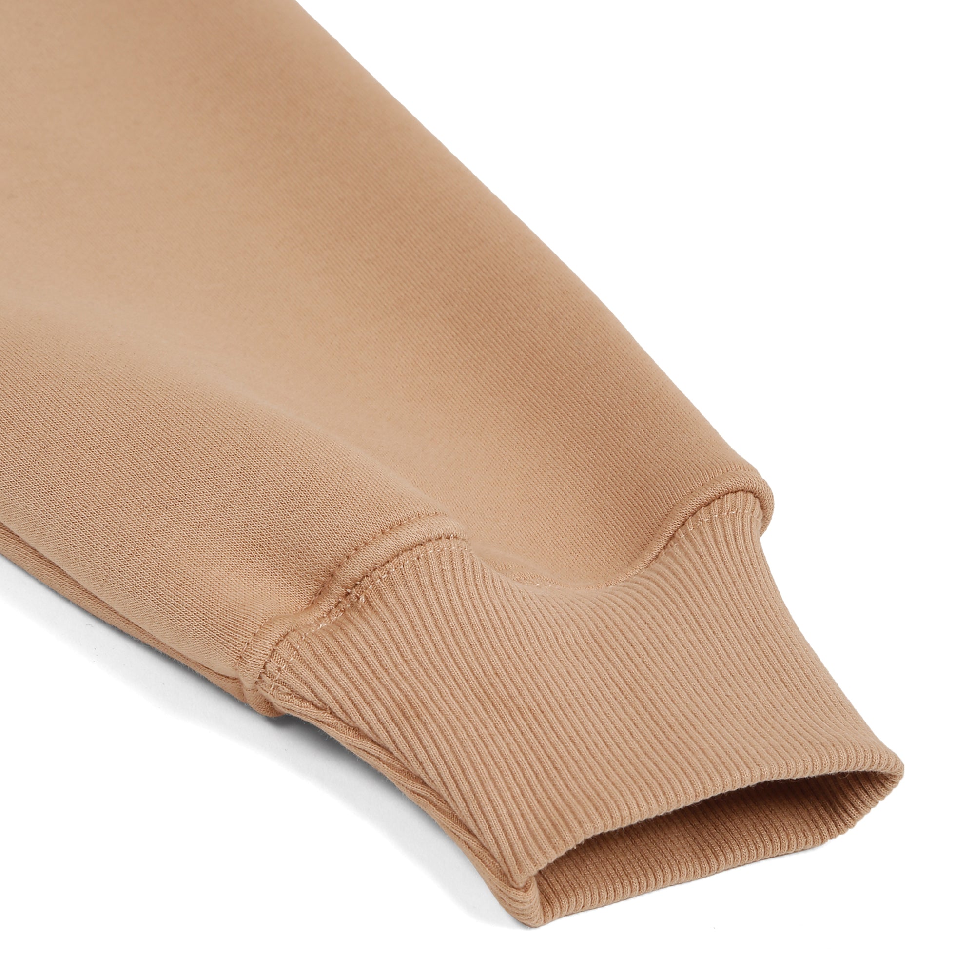 Oversized Raglan Hoodie - Brown